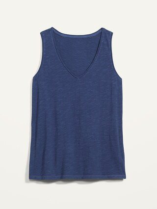 EveryWear Slub-Knit V-Neck Tank Top for Women | Old Navy (US)
