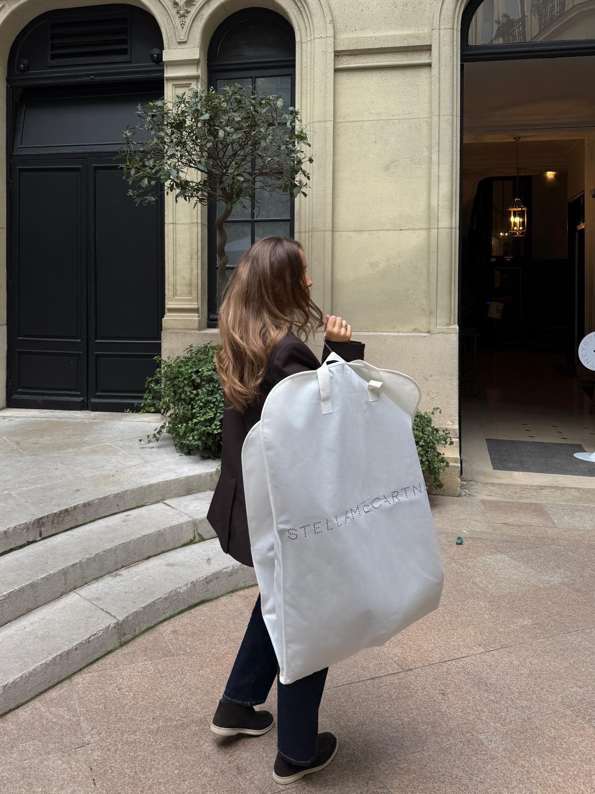 Paris fashion week fitting time 🤍 wearing a H&M blazer, weekend Max Mara denim and Loro Piana loafers. The perfect chic but comfortable look for a busy day out. 

#LTKFashionMonth #LTKautumn #LTKeurope