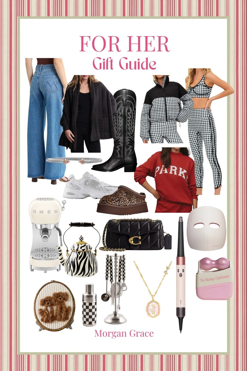 Gift Guide For Her

Christmas gifts for women, Christmas gifts for her, Christmas ideas for women, gift guide for women, Christmas list, bougie gift guide, bougie Christmas gifts, beauty Christmas gifts, Mackenzie child’s gifts, parke sweatshirt, workout set, legging set, black and white legging set, beach riot workout set, beach riot legging set, black and white coat, black and white puffer, cropped puffer, black tall cowboy boots, tecovas boots for women, black cowboy boots women, tall cowboy boots for women, black cardigan, cropped cardigan, barefoot dreams cardigan, wide leg mother jeans, wide leg designer jeans, designer Christmas, coach purse, designer outfit, designer purse, love shack fancy jewelry, Kendra Scott necklace, pink necklace, pink jewelry, black designer purse, retro kitchen, Mackenzie child’s kitchen, red light mask, pink beauty, black and white kitchen, retro coffee maker, espresso machine, pink gifts, pink Christmas gifts, custom gifts for women, Morgan Grace Howe

#LTKGiftGuide #LTKHome #LTKHoliday