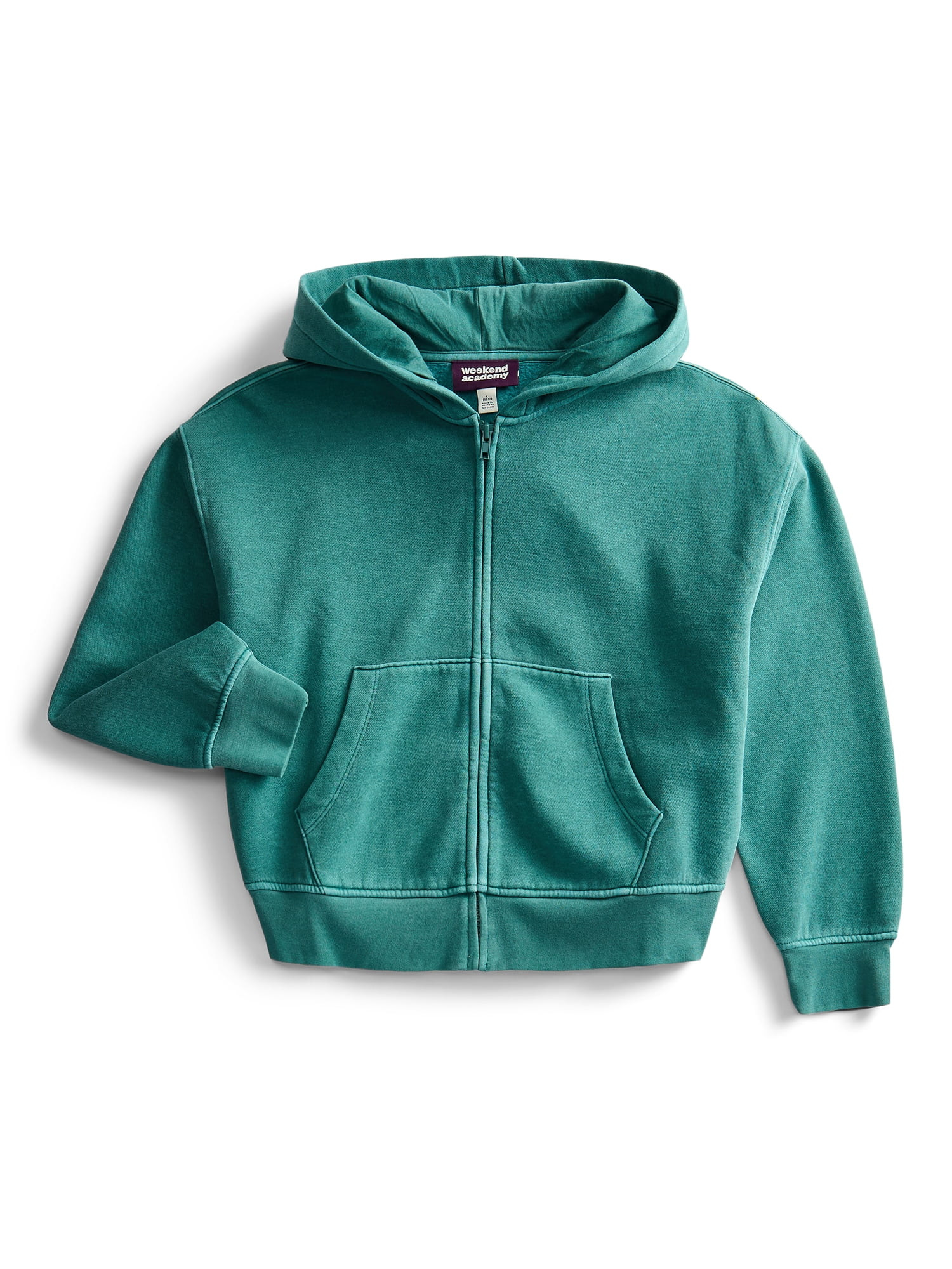 Weekend Academy Boys Fleece Full Zip Hoodie, Sizes 4-18 | Walmart (US)
