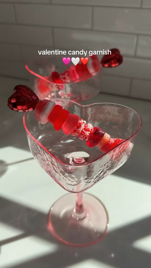 Valentine Candy Garnish ❤️✨ Add this to your next Galentine or Valentine Party! 

#LTKHome #LTKValentine #LTKSeasonal