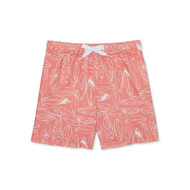 Wonder Nation Baby & Toddler Boy Swim Trunks, Sizes 12M-5T | Walmart (US)