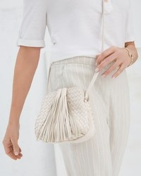 Woven Leather Crossbody Bag | Chico's