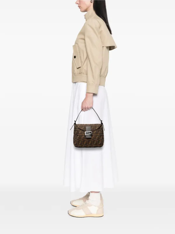 2000-2010 Zucca Canvas Double Flap Mamma shoulder bag | Farfetch Global