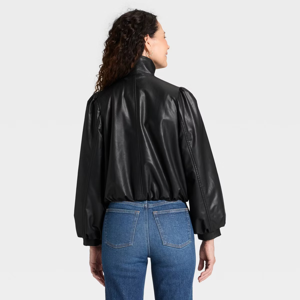 Women's Gathered Bomber Jacket - Universal Thread™ | Target