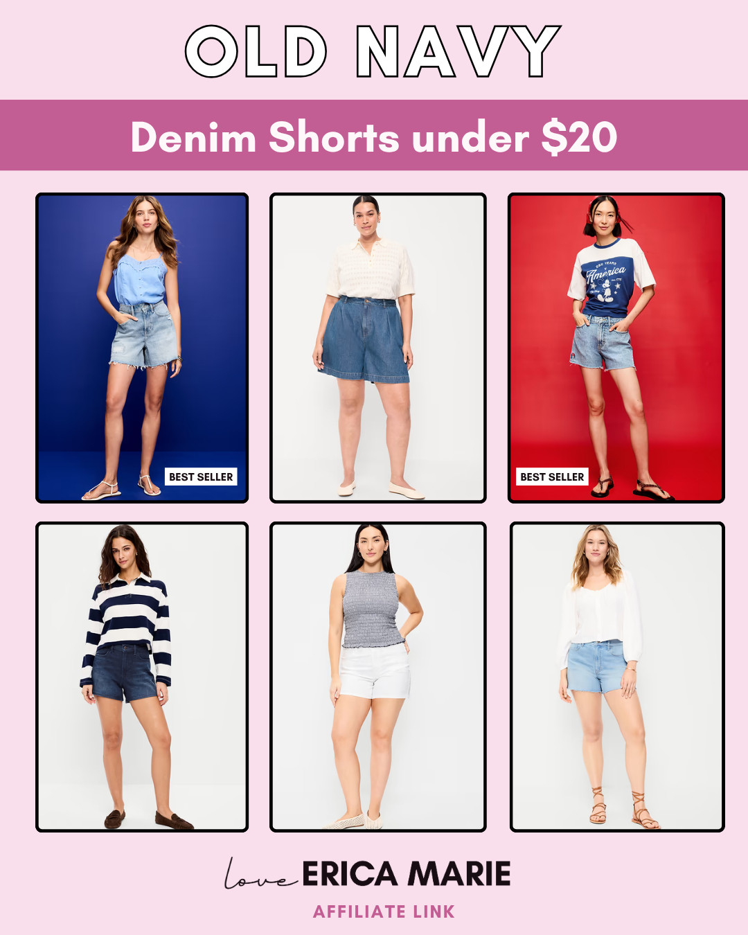 Shop women's denim shorts under $20 and discover flattering styles in a wide range of sizes, including select options up to 4XL. Find comfortable jean shorts perfect for summer, vacations, casual outfits, and everyday wear while these limited-time deals last. 

 #LTKmomlife #LTKSaleAlert #LTKSwim