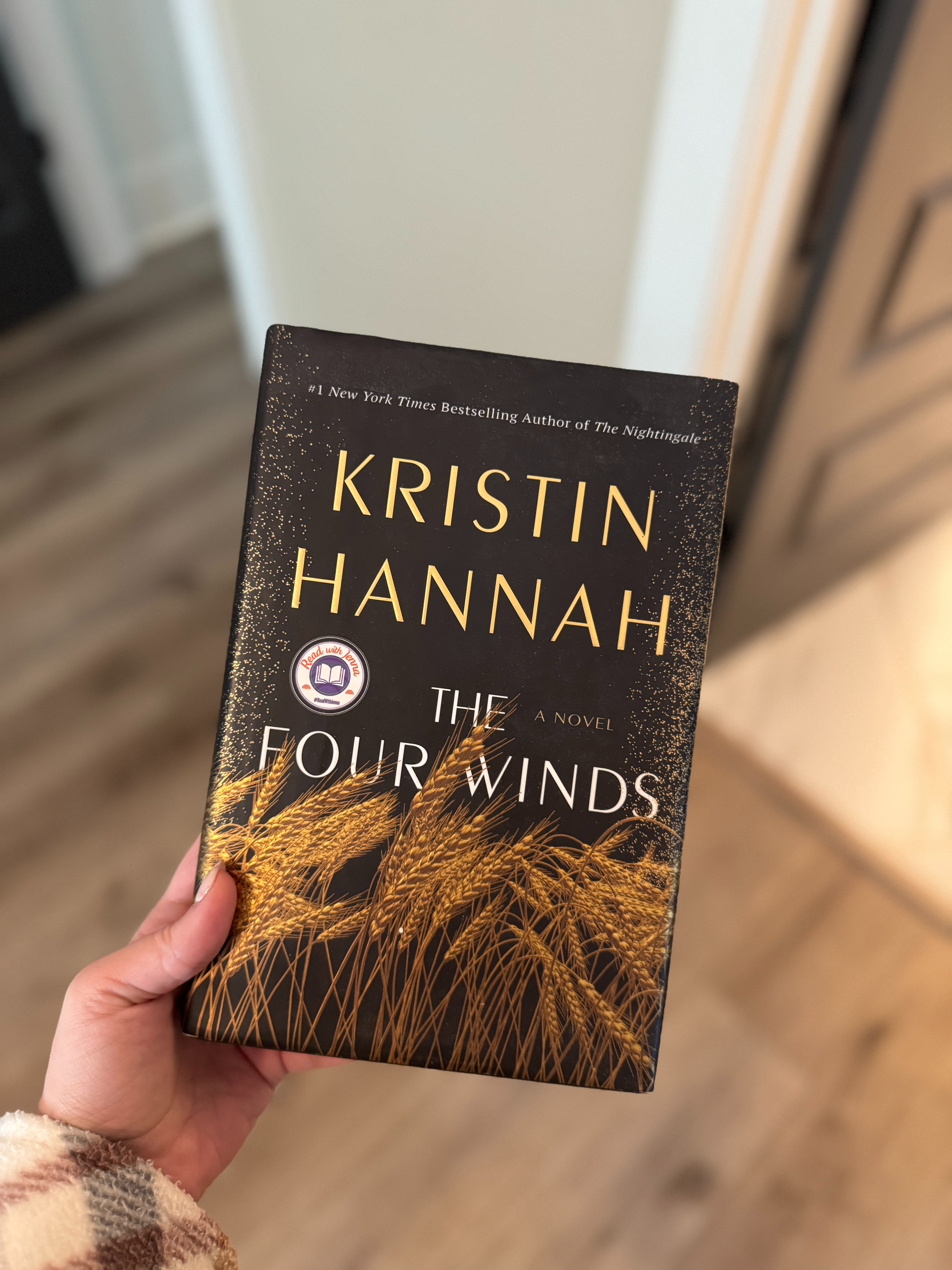 Another recent read 🤍
The Four Winds by Kristin Hannah. Such a powerful story  

 