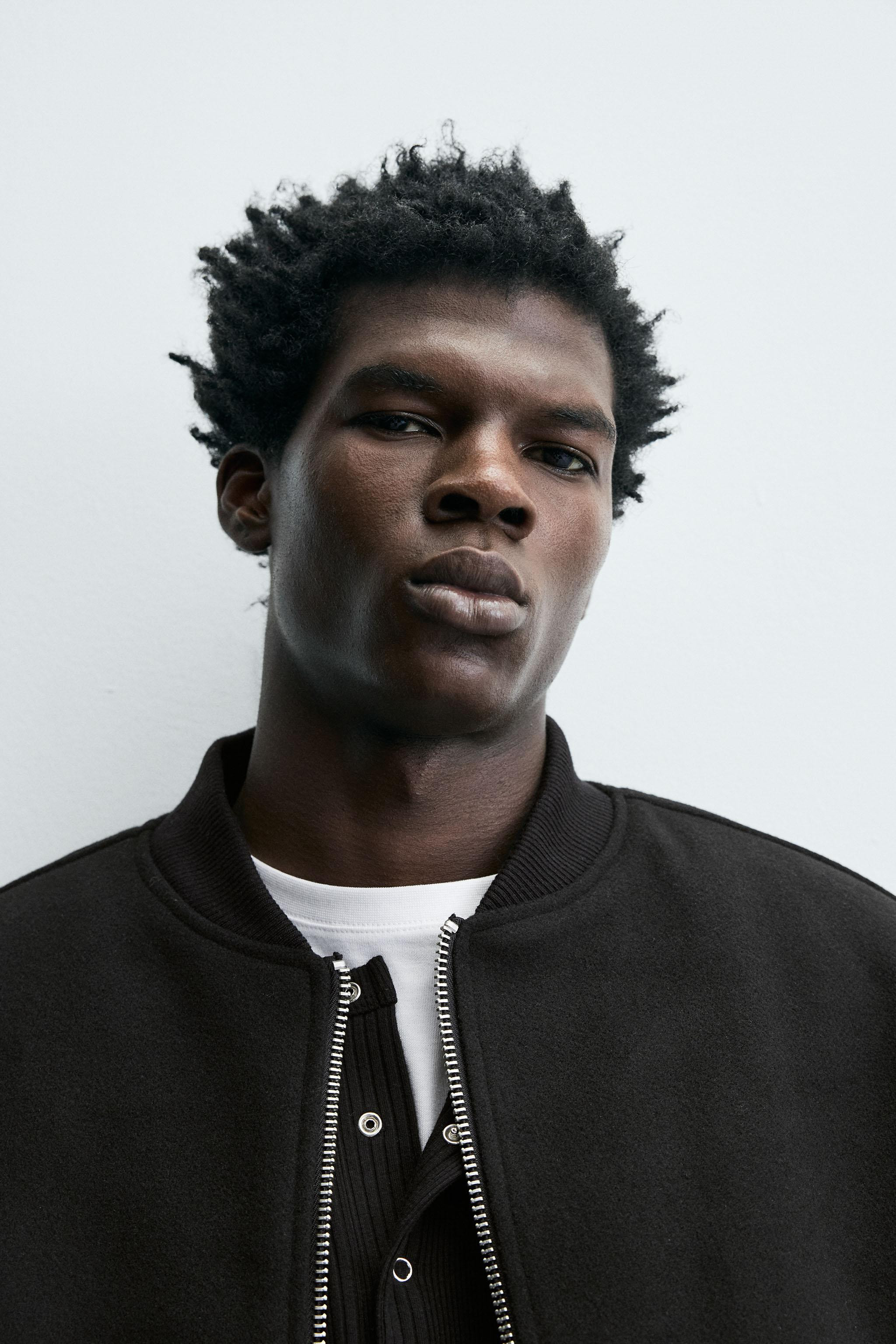 COMBINATION BOMBER JACKET | Zara US