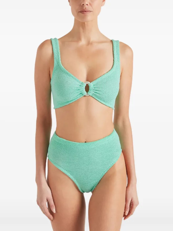 Hunza G Nadine Bikini | Green | FARFETCH | Farfetch Global