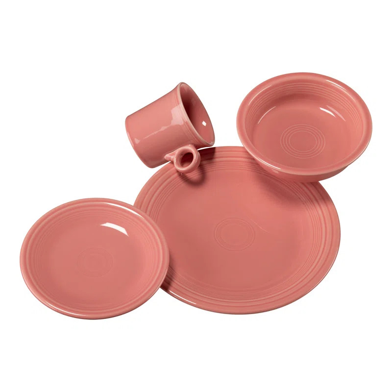 Fiesta Dinnerware 4-Piece Place Setting Set, Service for 1 | Wayfair North America