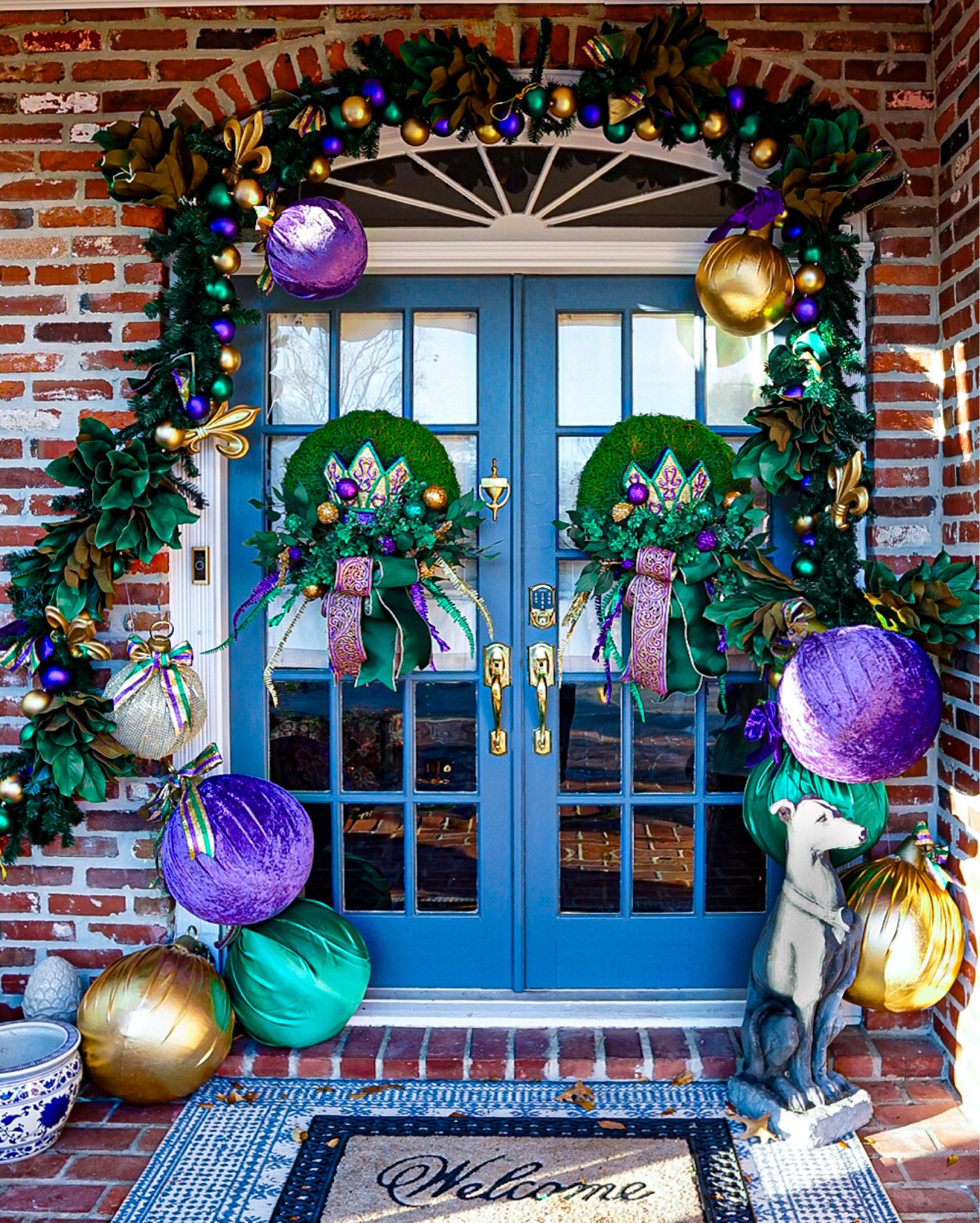 Mardi Gras porch decor

#LTKhome