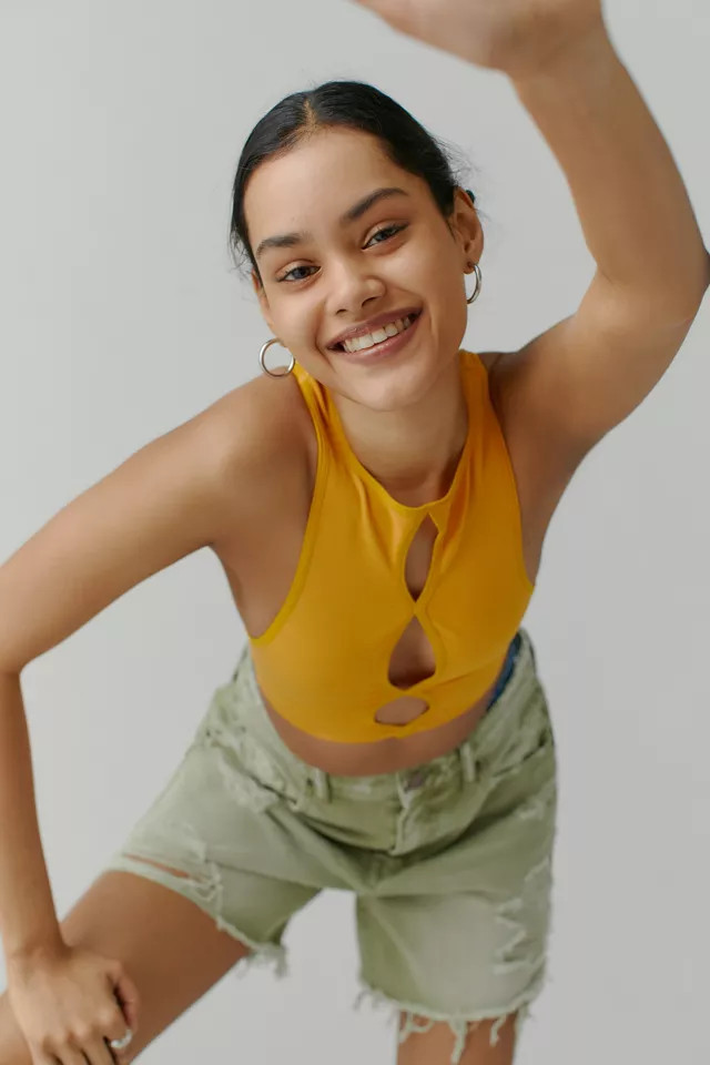 Out From Under Violetta Seamless Cutout Bra Top | Urban Outfitters (US and RoW)