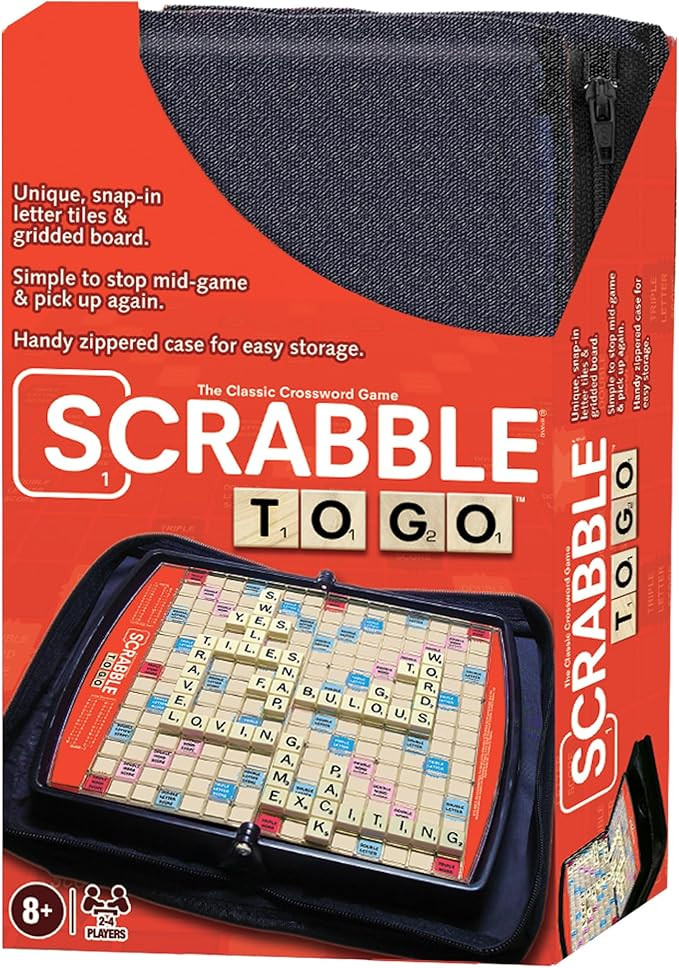 Winning Moves Games Scrabble to Go USA, a Travel Version of The World's Favorite Word Game, for 2... | Amazon (US)