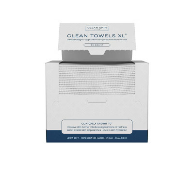 Clean Skin Club Disposable Face Towel for Improved Skin - XL - 50ct | Target
