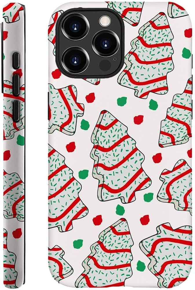 DAIZAG Case Compatible with for iPhone 14 Pro Max,Christmas Tree Polka Dots Phone Case for iPhone... | Amazon (US)