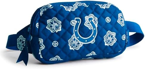 Premium Cotton Large Travel Duffel Bag, Royal Blue/Red Bandana | Amazon (US)