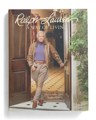 Ralph Lauren A Way Of Living Book | TJ Maxx