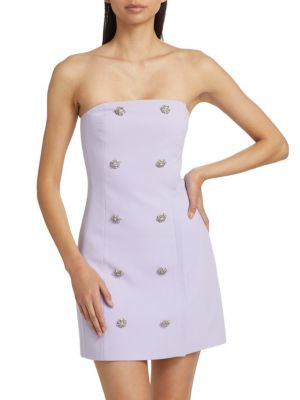 L'AGENCE Felda Strapless Bustier Minidress on SALE | Saks OFF 5TH | Saks Fifth Avenue OFF 5TH