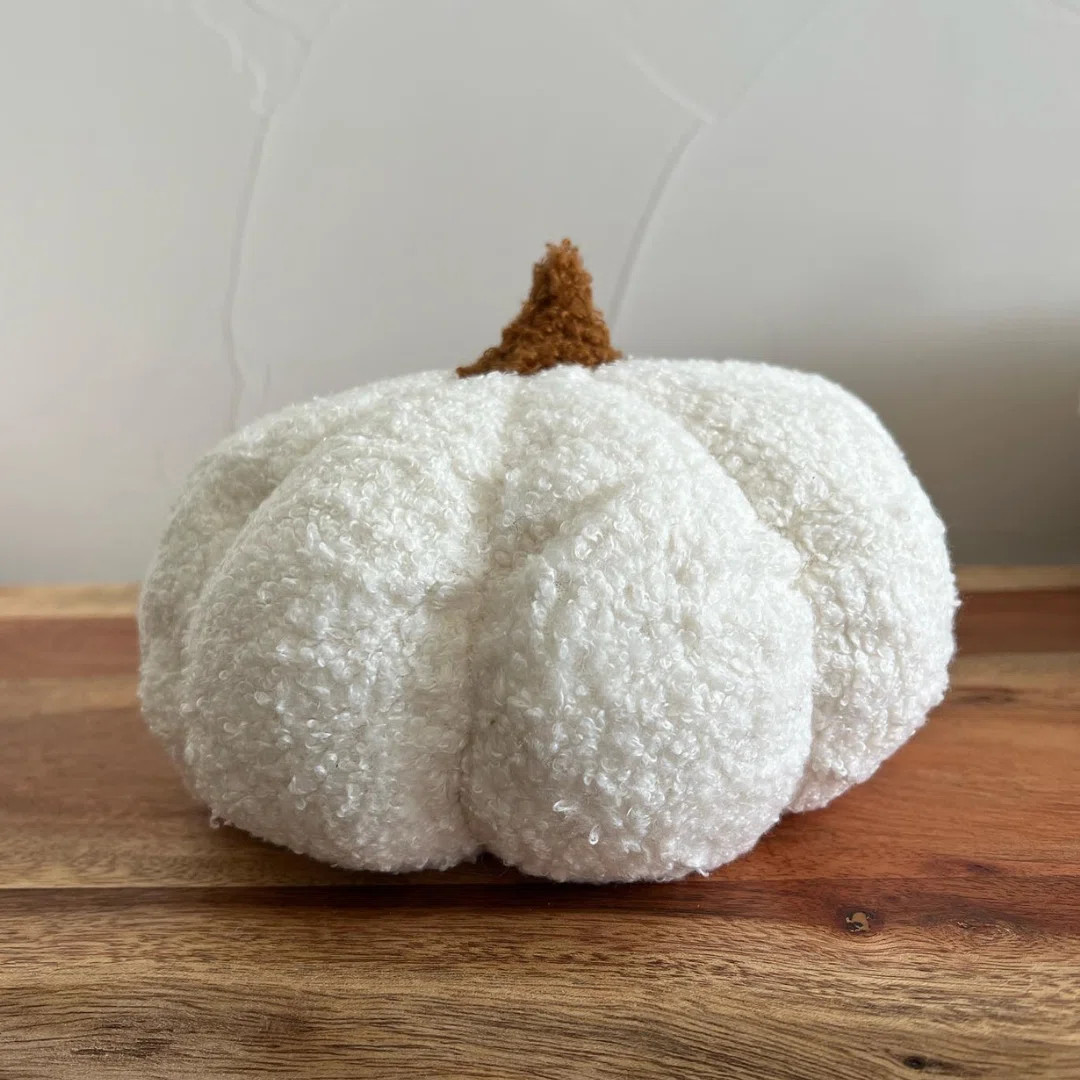 Delmar Decor Boucle Pumpkin Pillow- 3 Sizes | Wayfair | Wayfair North America