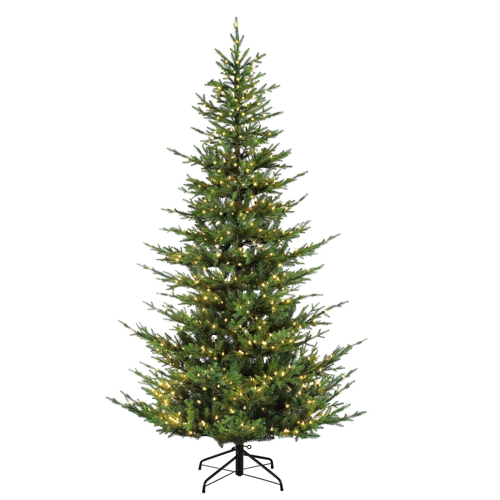 90'' Lighted Artificial Fir Trees Christmas Tree | Wayfair North America