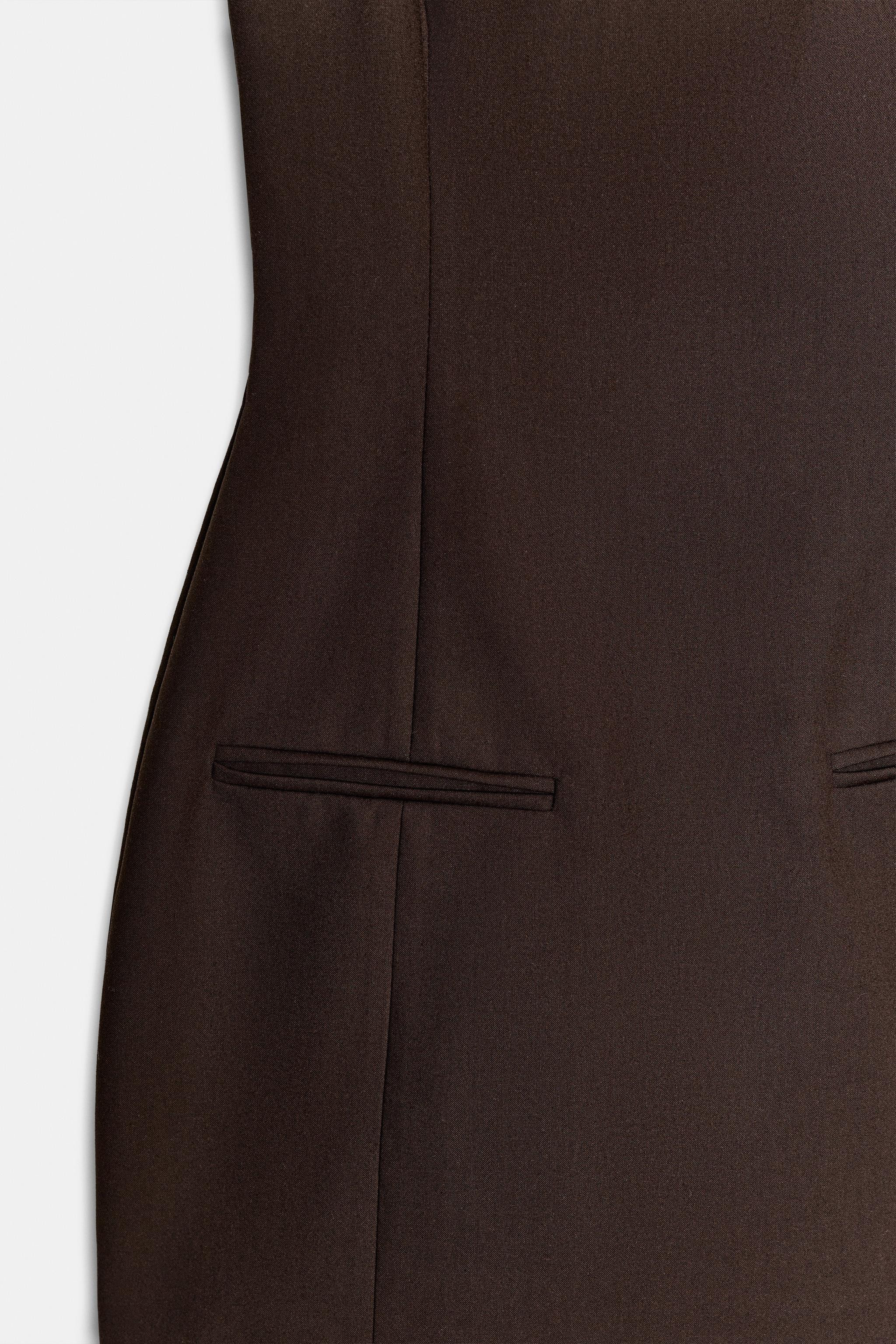 SHORT PLEATED POCKET DRESS | Zara US