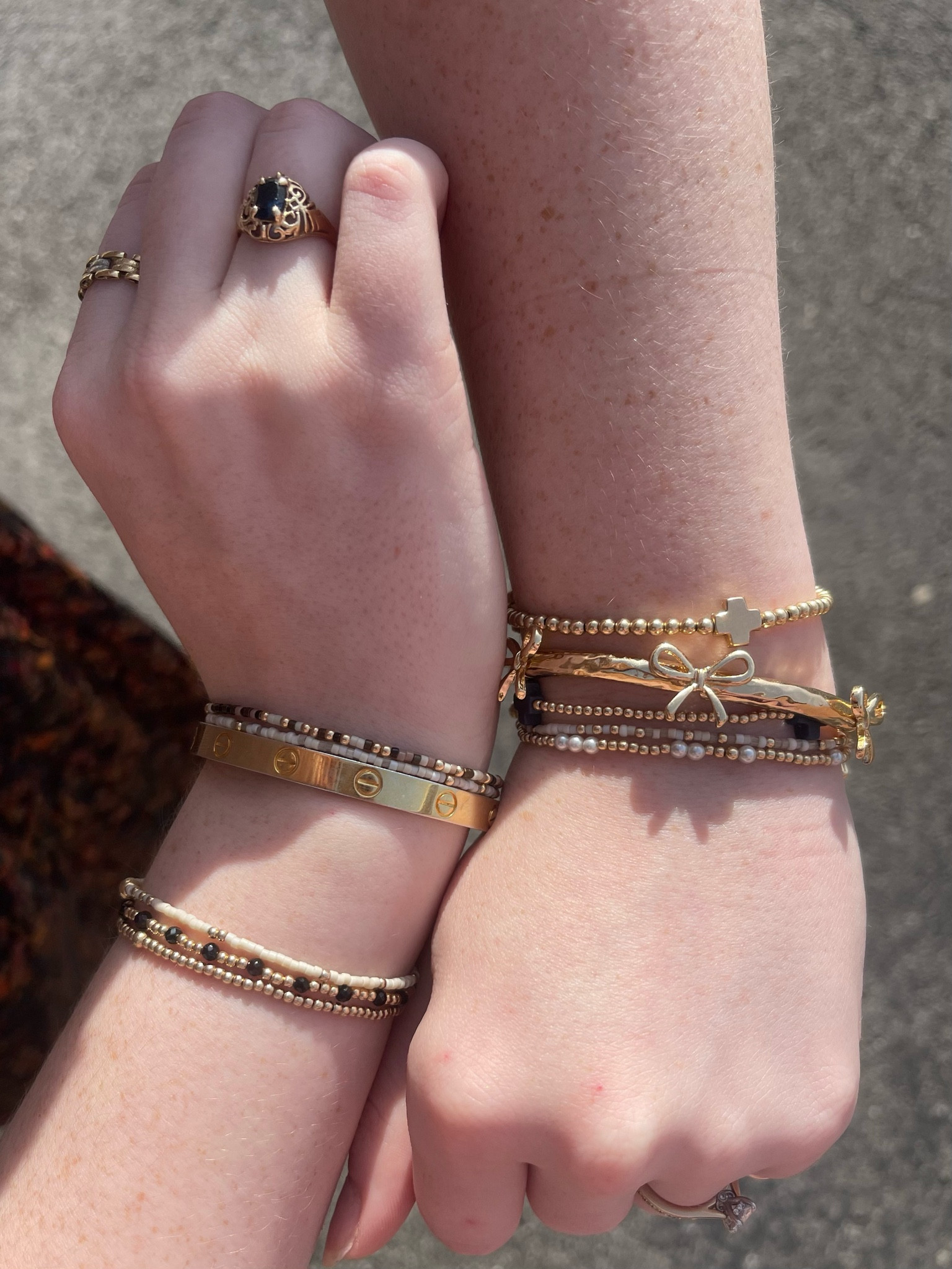 Bracelet stack! 

Jewelry, bracelets, accessories 

#LTKHoliday #LTKCyberWeek #LTKGiftGuide