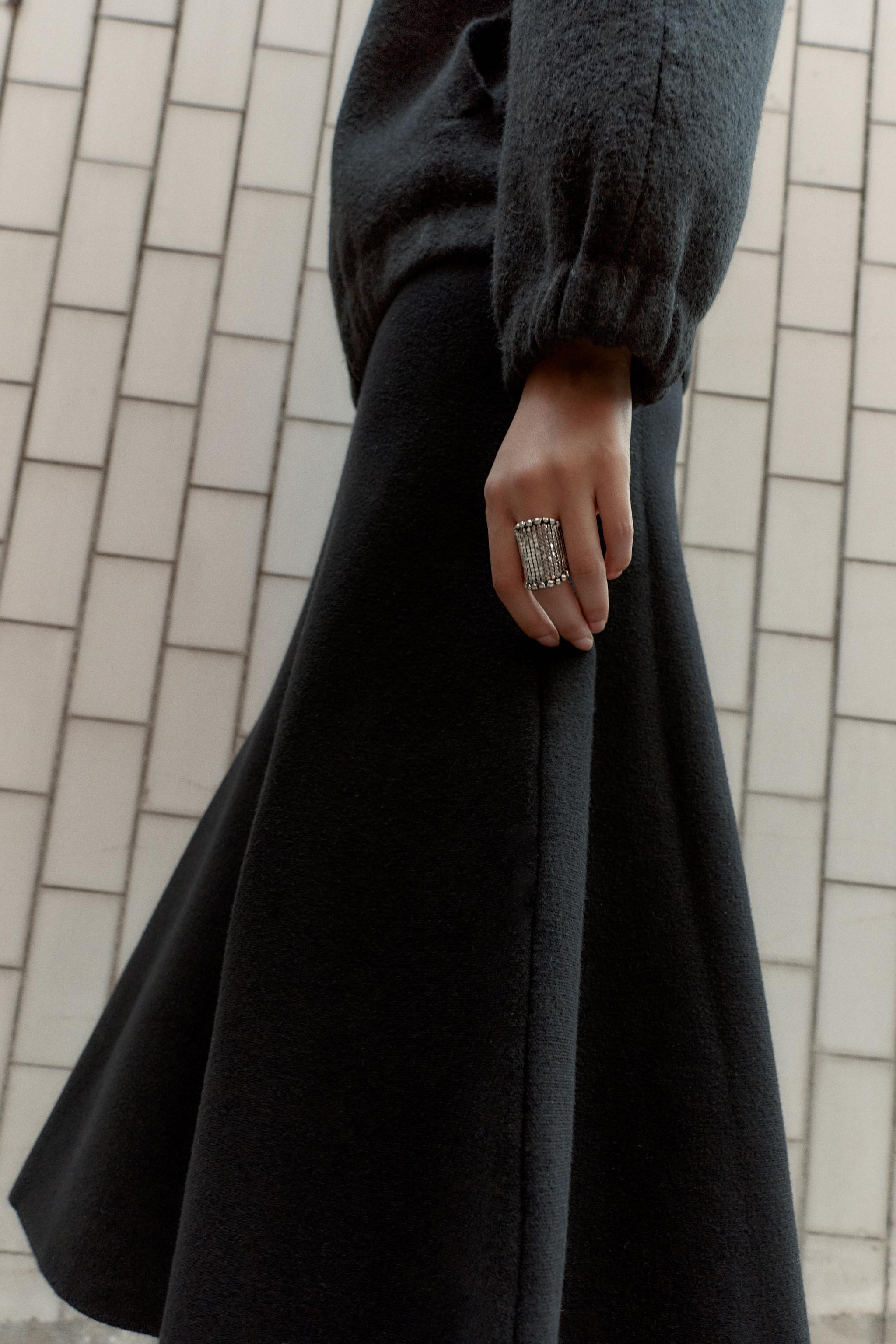 PUFFER JACKET WITH DEFINED SHOULDERS | Zara AU