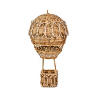Provence Rattan Whitewash Medium Hot Air Balloon Basket | Bloomingdale's (US)