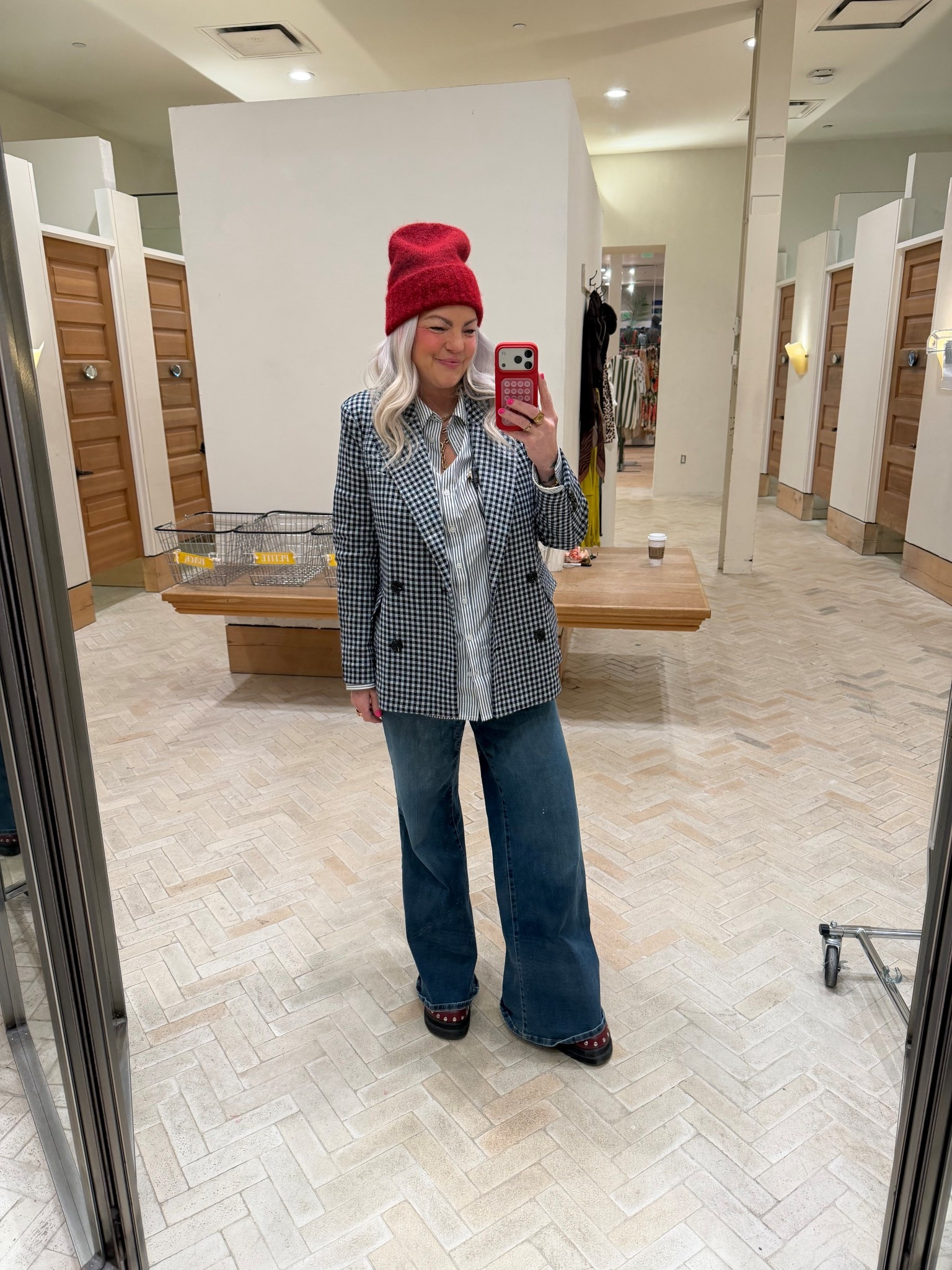 Birthday fit 47🎉

#LTKootd #LTKOver40 #LTKMidsize