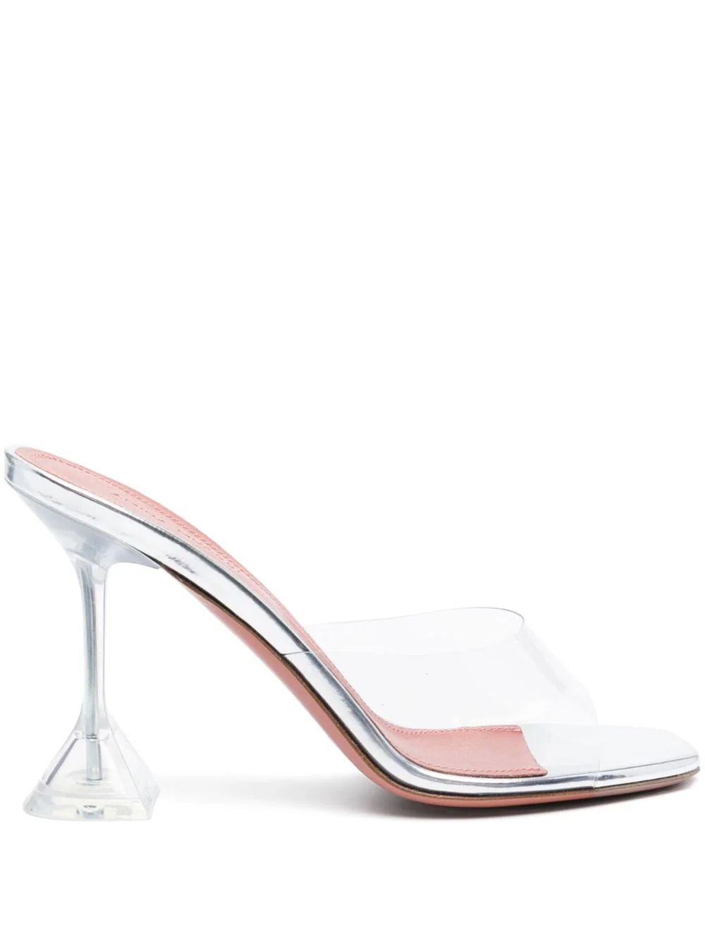 Lupita 95mm transparent mules curated on LTK