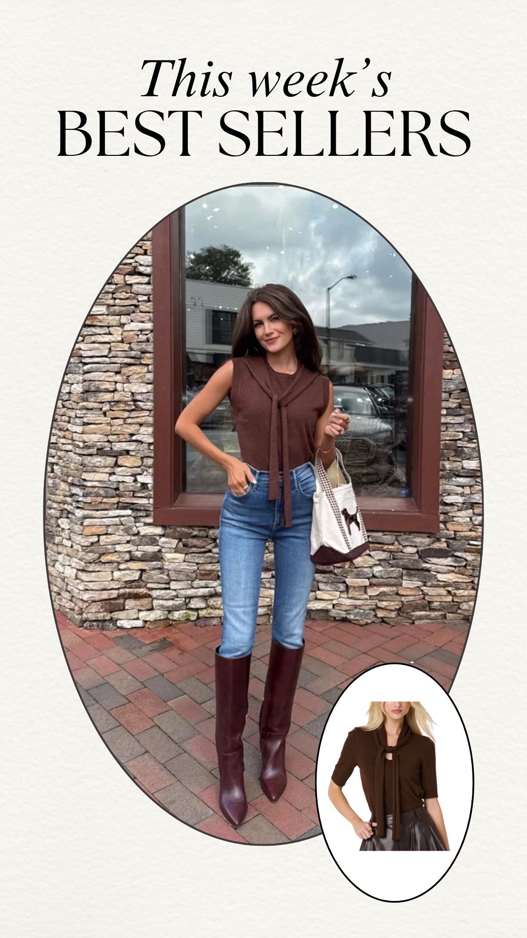 Fall outfit! I wore this sweater all year last year! And they just released an updated version that I immediately ordered  🤎

#LTKPetite #LTKootd #LTKTravel