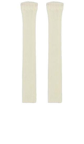 Peony Leg Warmer in Ivory | Revolve Clothing (Global)