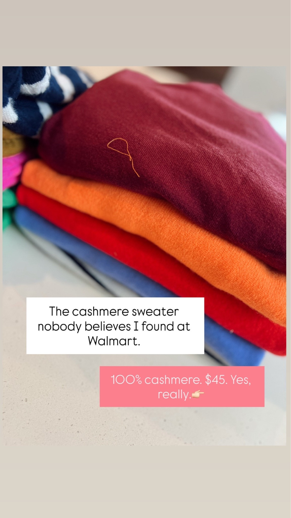 ✨Tap the bell, save and ❤️ start here over 40 fashion, midlife style, midsize fashion and luxury looks for less.  

100% cashmere. $45. Yes, really.

👑 Helping you look good, feel good.-Lindsey Denver   Check back daily for belly-friendly style, confidence, and Outfit Physics™.

#LTKOver40 #LTKMidsize #LTKPlusSize