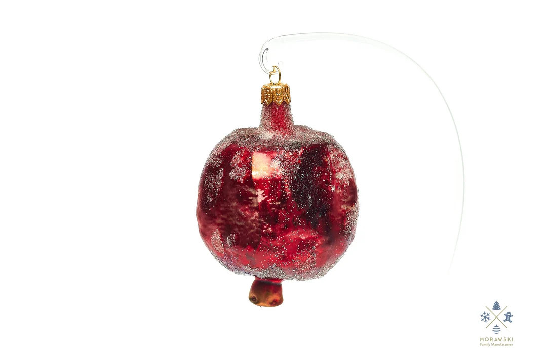 Pomegranate - Handmade, Glass Christmas Ornament, Made in Polish Manufacture, Collectible Bauble ... | Etsy (US)