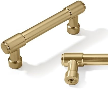 10 Pack 3 Inch Champagne Bronze Cabinet Pulls Gold Drawer Pulls Kitchen Cabinet Hardware Champagn... | Amazon (US)