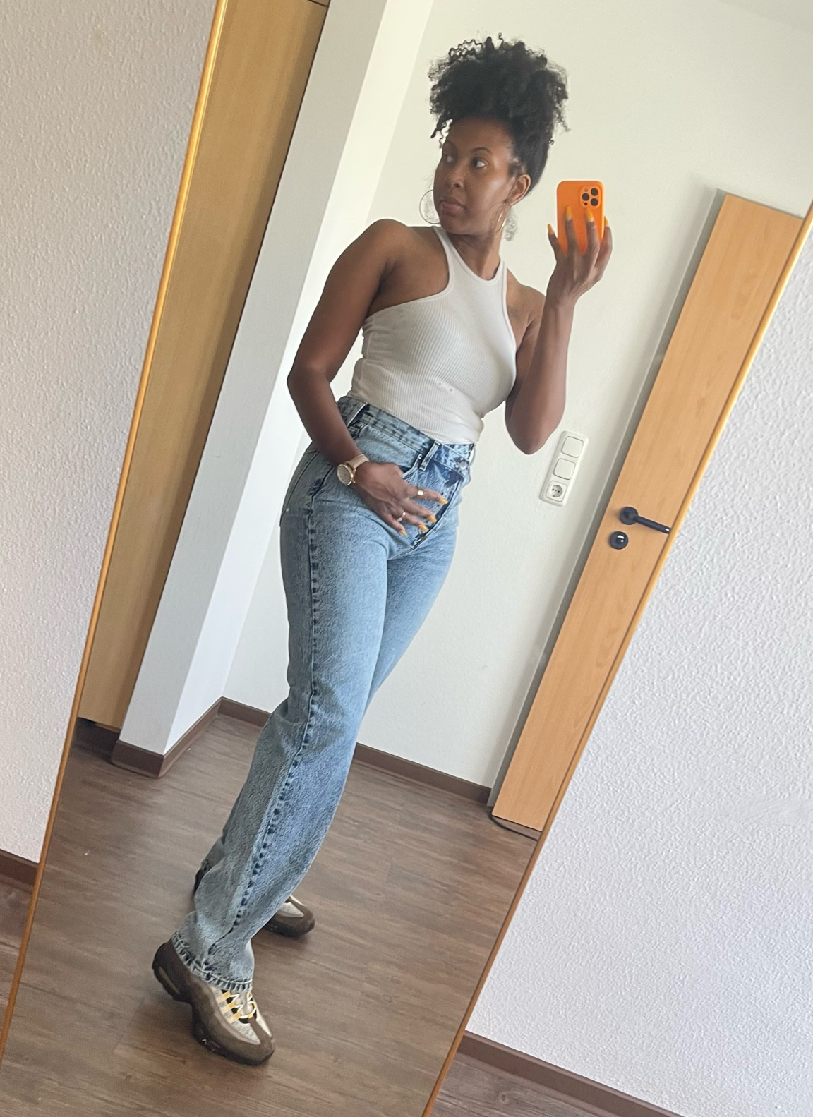 Tank: H&M
Pants : fashion nova( linked similar ones)
Shoes: air max 95


Ootd: fall outfit, fall look, fall simple look, ribbed tank, outfit ideas, women outfit ideas, outfit looks for tall women, chic outfit style, minimal outfit style, fall look inspo, fall look inspiration, fall look ootd, ootd, fall looks for women, trendy looks, trendy outfits, sneakers, casual fit, women nike shoes , nike looks
Airmax 95

#LTKshoecrush #LTKstyletip #LTKcurves