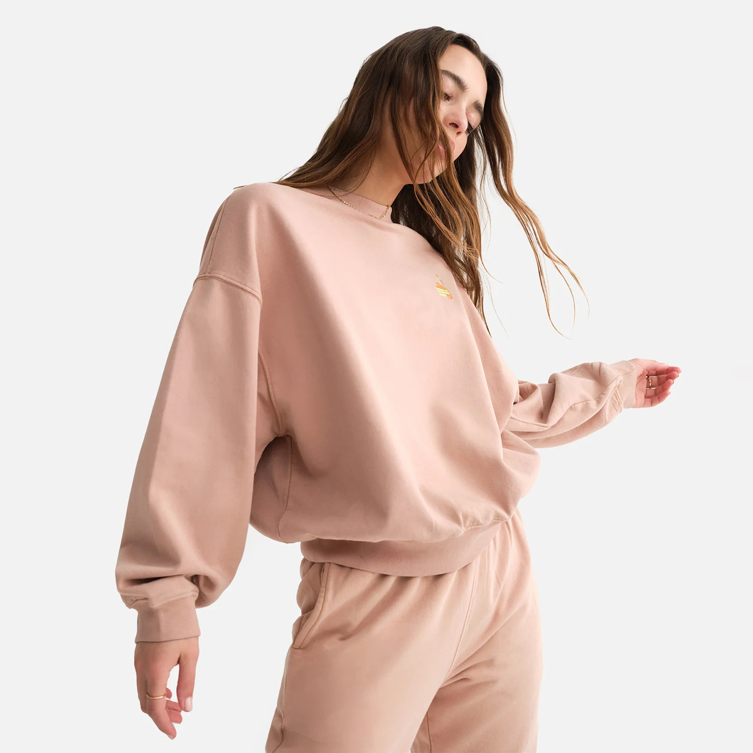 Organic Fleece Graphic Bubble Sweatshirt | MATE The Label