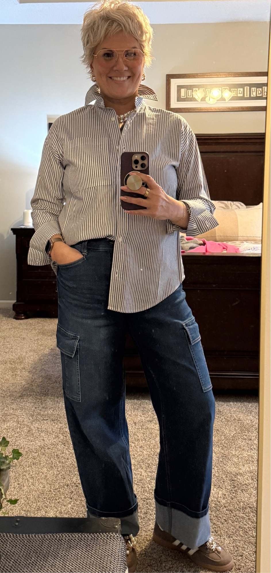 This striped shirt from Kohl’s is giving me 1989 vibes.  

I’m on a mission to create a capsule wardrobe and incorporate all my pieces into things I wear often instead of having so much excess.

#LTKSeasonal #LTKOver40
