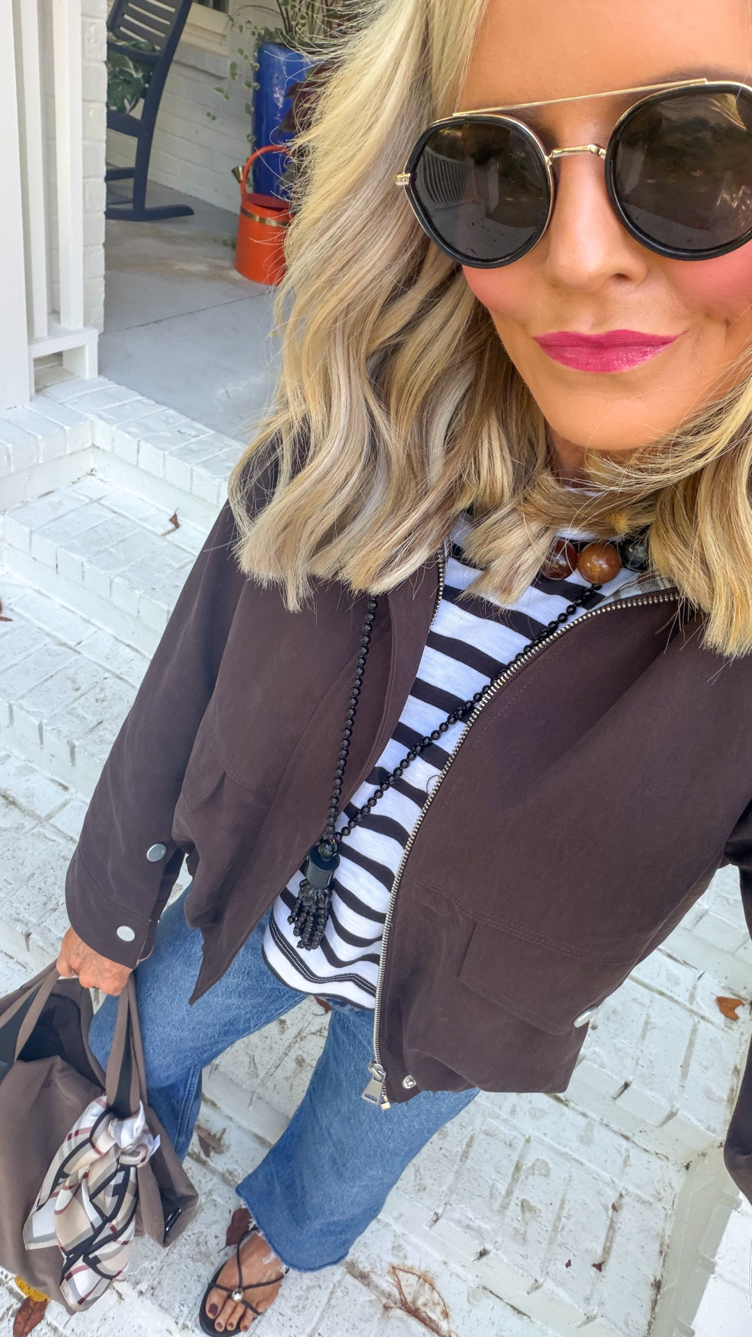 hump day style via @Anthropologie • wearing XXS in jacket, XS in shirt and size 24 in denim!

#LTKgrwm #LTKdayinmylife #LTKootd