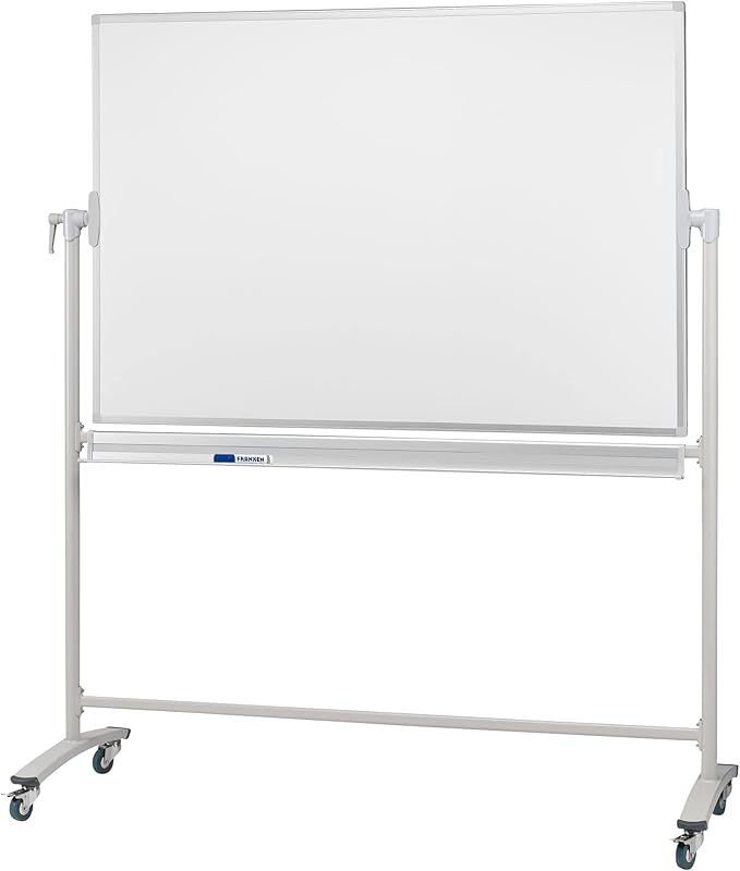 Franken Stativdrehtafel 200 x 100 cm, Whiteboard schwenkbar mit lackierter Oberfläche, Schreibta... | Amazon (DE)