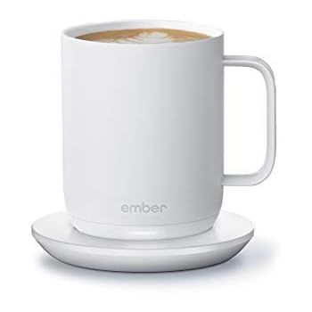 NEW Ember Temperature Control Smart Mug 2, 10 oz, White, 1.5-hr Battery Life - App Controlled Hea... | Amazon (US)