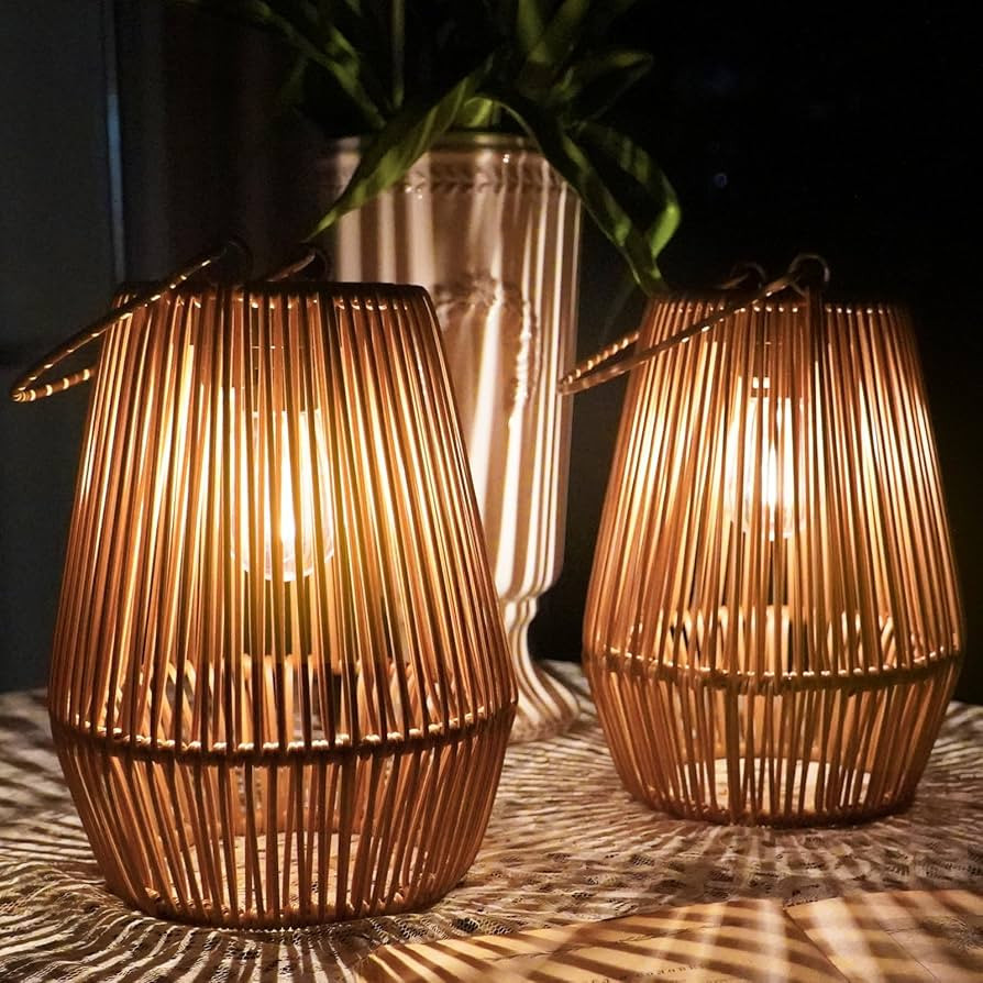Solar Lanterns, KagoLing Solar Lanterns Outdoor Waterproof Hanging Solar Lights Outdoor Waterproo... | Amazon (US)