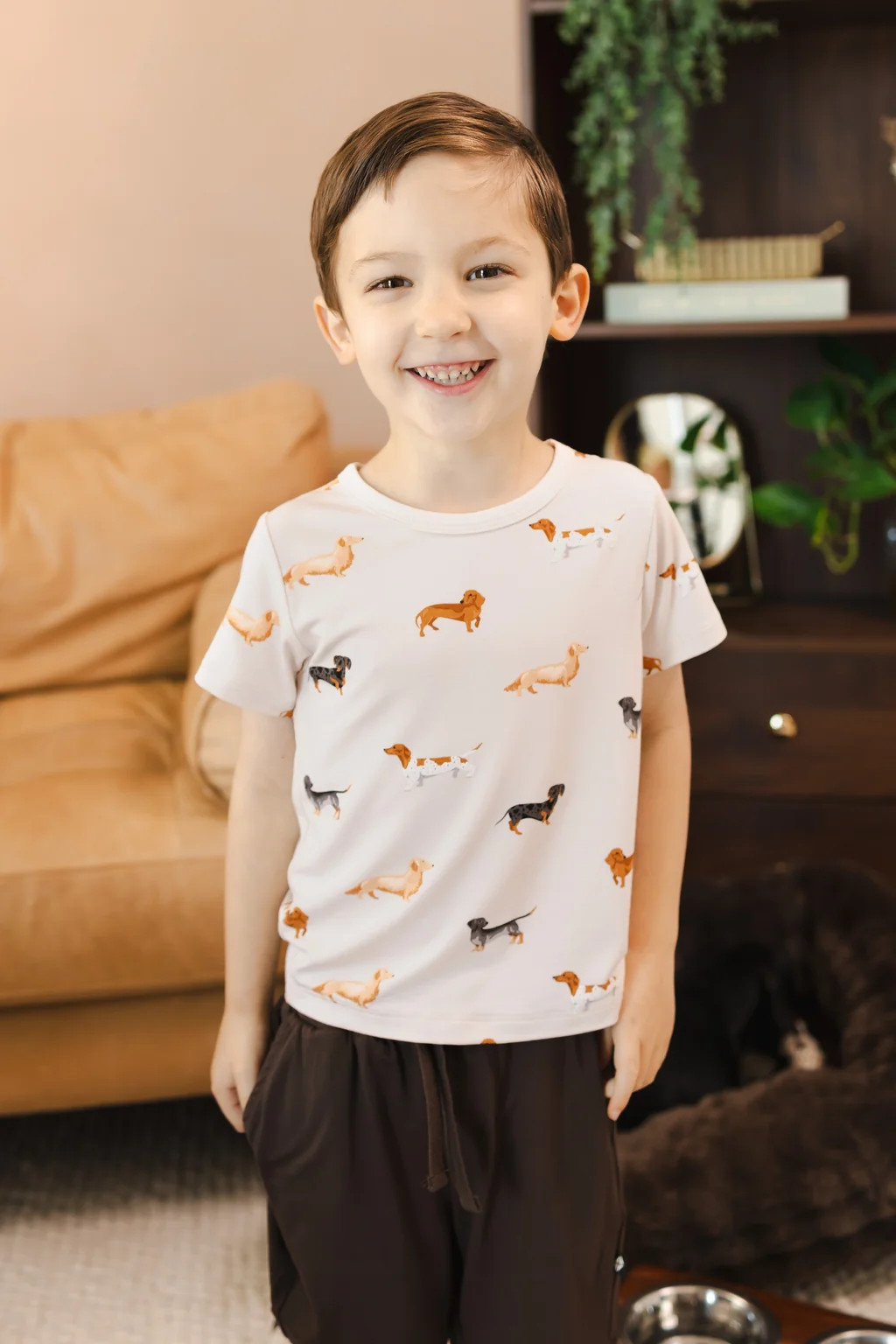 Toddler Basic Tee in Dachshund | Kyte Baby