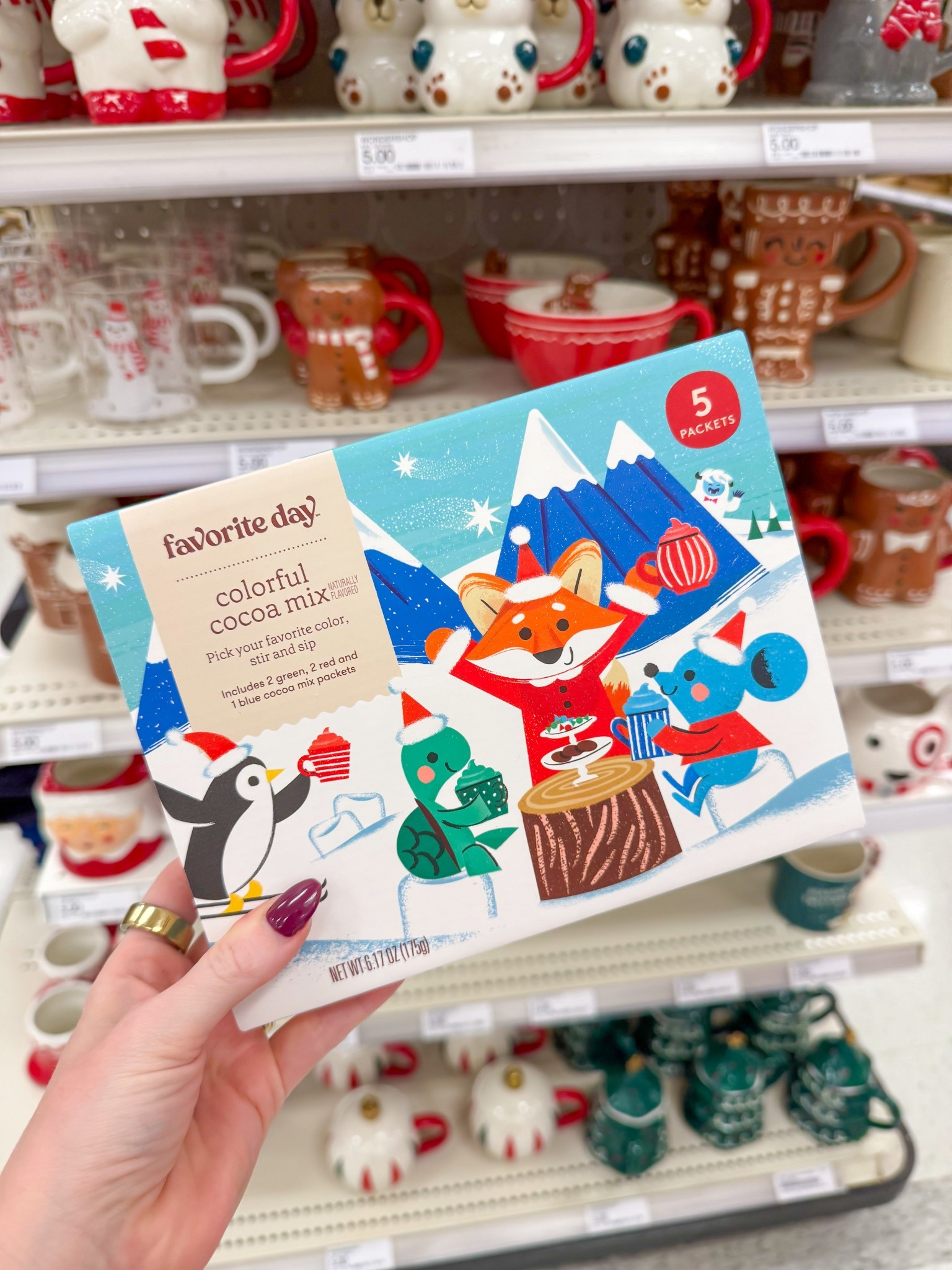 Kids stocking stuffer // color changing hot chocolate mix 





Target finds 
Target Christmas 
Gift idea 
Christmas party 

#LTKHoliday #LTKKids #LTKGiftGuide