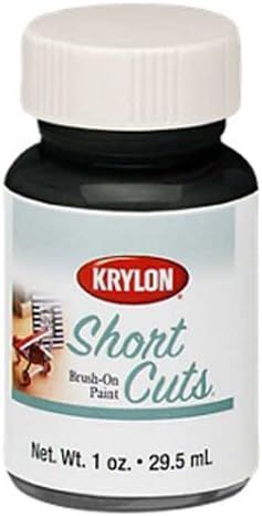Krylon KSCB026 Short Cuts Brush-On Paint, 1-Ounce, Gloss Black | Amazon (US)