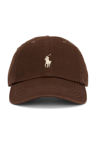 Polo Ralph Lauren Cotton Chino Ball Cap in Cooper Brown from Revolve.com | Revolve Clothing (Global)