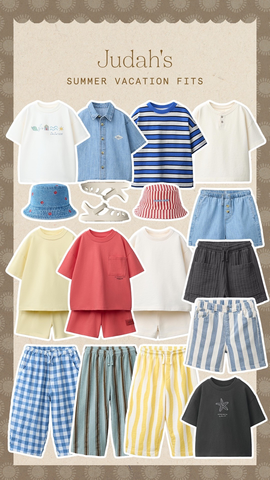 Judah’s Summer Vacation Fits

#LTKKids