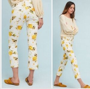 Anthropologie Pilcro&Letterpress Lemon Cropped | Poshmark