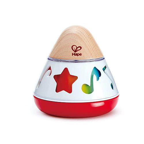 Hape Rotating Spin and Play Baby Music Box for Newborns | HSN