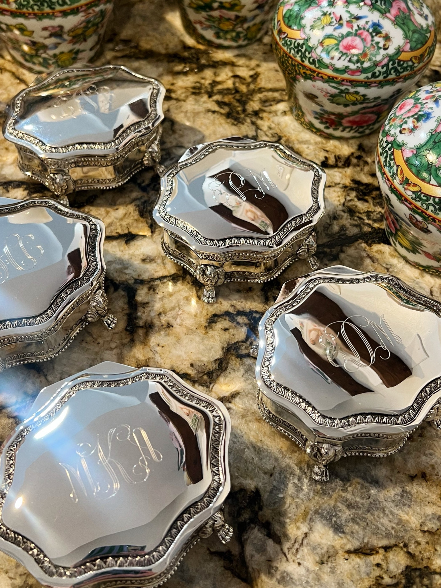 Silver jewelry boxes for my bridesmaid proposal gifts!

#LTKwedding #LTKhome #LTKfindsunder100